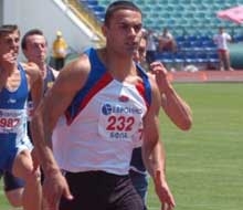 Гунев бяга 40 метра, вместо 200