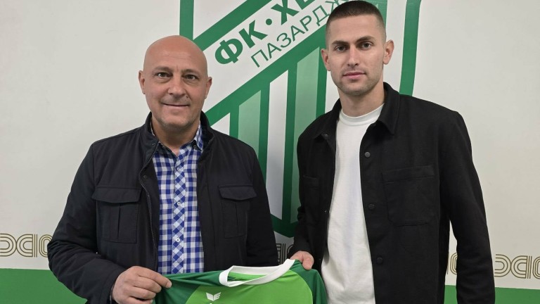 Хебър привлече в редиците си крилото Денислав Александров. 27-годишният футболист