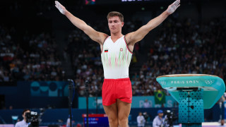 Българският представител в турнира по спортна гимнастика при мъжете Кевин