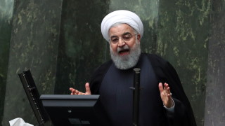 Президентът на Иран Хасан Рохани заяви че Ислямската република гордо