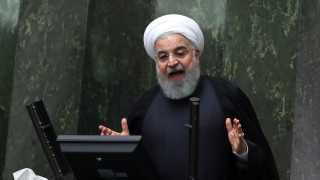 Президентът на Иран Хасан Рохани заяви че Ислямската република гордо