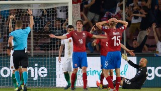 Героят за Чехия Патрик Шик който вкара и двата