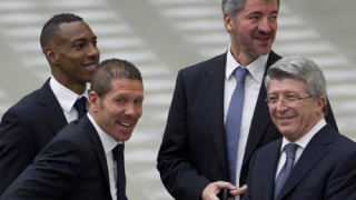 Президентът на Атлетико се шегува с Реал и Челси