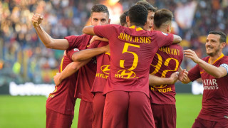 Убедителна победа на "Олимпико" изстреля Рома в Топ 6 в Серия "А"