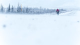 Мъжът, който обикаля с колело замръзналата Арктика