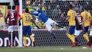 Успешната серия на Ювентус продължи и днес след като тимът