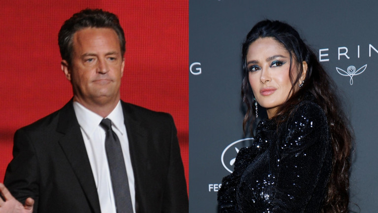 Салма Хайек за Матю Пери - емоционално и откровено