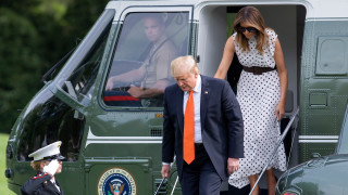 Президентът на САЩ Доналд Тръмп приветства включването на бившия вицепрезидент