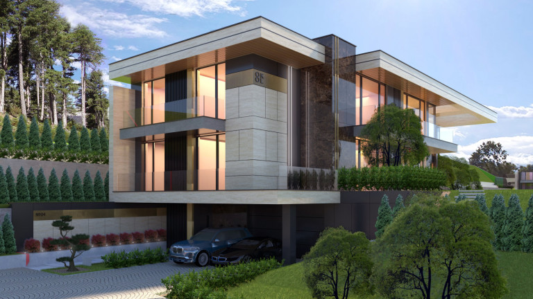 Обемно-пространственото решение дава изключително точна представа как ще изглежда бъдещия имот