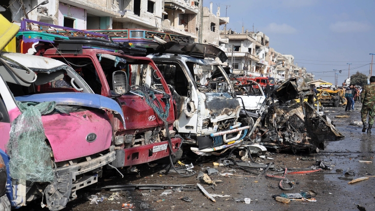 „Ислямска държава” предприе офанзива след бомбените атаки в Дамаск и Хомс