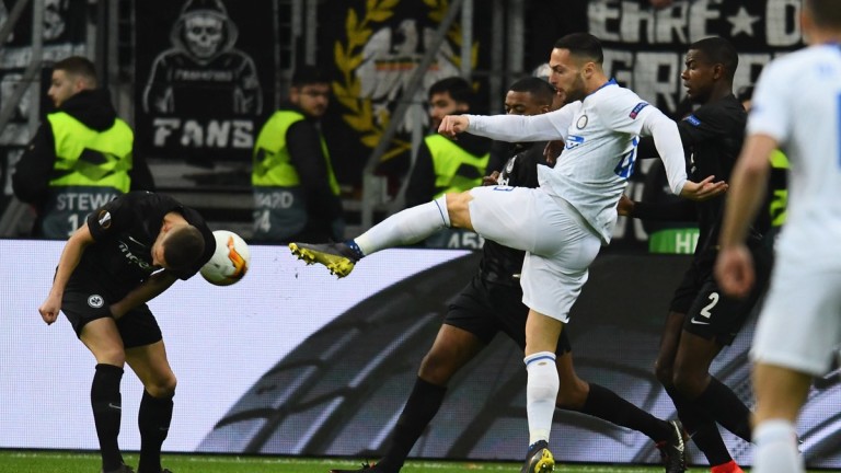 Айнтрахт (Франкфурт) - Интер 0:0, Брозович пропусна дузпа!