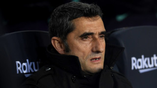 Треньорът на Барселона Ернесто Валверде коментира ситуацията в тима си