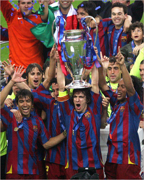 Барселона спечели трофея в Шампионската лига
