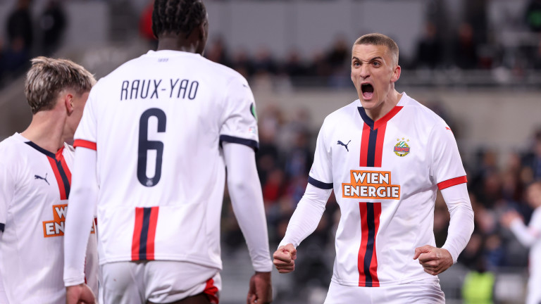 Рапид (Виена) докосва полуфинала в ЛК след автогол в Швеция