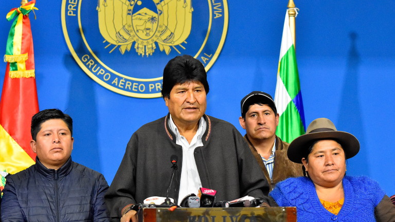 Русия видя режисиран държавен преврат в Боливия