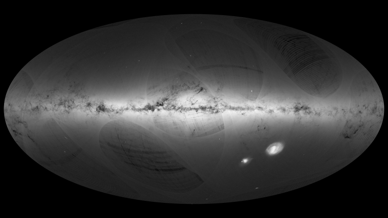 ЕКА публикува най-голямата 3D карта на галактиката ни с 1 млрд. звезди