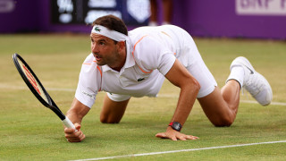 Най добрият български тенисист Григор Димитров се изкачи с две позиции