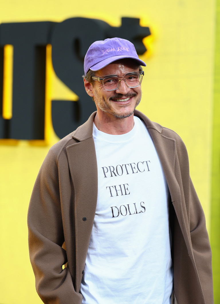 Педро Паскал на премиерата на