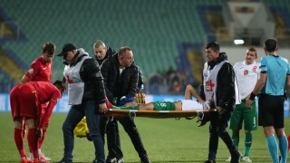 Ивайло Чочев е със счупена капачка след евроквалификацията между България