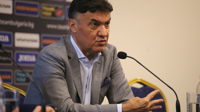 Президентът на БФС Борислав Михайлов коментира кандидатурата на Димитър Бербатов