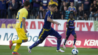 Марибор - Левски 0:0 (Развой на срещата по минути)