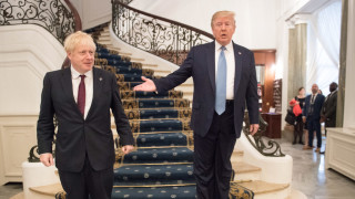 Борис Джонсън към Тръмп: Стой настрана от изборите във Великобритания