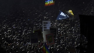 Концерт срещу ксенофобията в Хемниц събра 50-хилядна публика