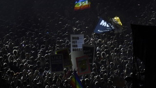 Концерт срещу ксенофобията в Хемниц събра 50-хилядна публика