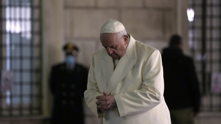 Папа Франциск призова всички страни в конфликта Русия-Украйна да проверят