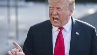 Президентът на САЩ Доналд Тръмп критикува бомбардировките в провинция Идлиб