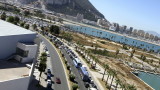 Испански военен транспортен съд подреди на търговски кораби да изоставен региона на Гибралтар 