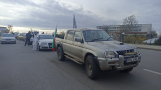 Миньори и енергетици на протестно автошествие от Раднево до Стара Загора
