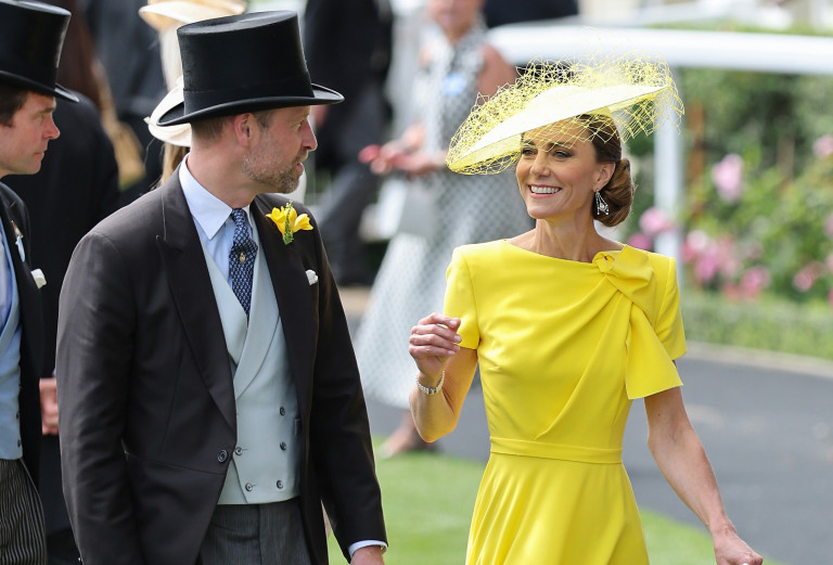 Уилям и Кейт на Royal Ascot