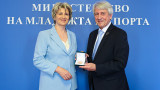  Весела Лечева се срещна с президента на Международния съюз по съвременен петобой 