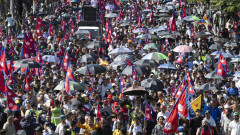 Многохиляден протест с искане за възстановяване на монархията се проведе в Непал