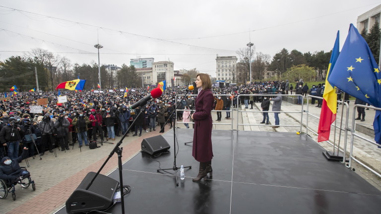 Новоизбраният президент на Молдова Мая заяви в понеделник, че планира