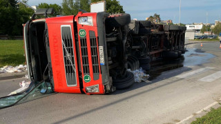 Камион катастрофира край Русе