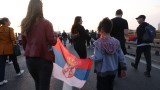 Протест на опозицията в Белград
