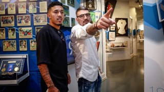 Новото попълнение на Левски Рилдо застана пред клубната телевизия на