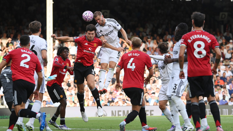 Манчестър Юнайтед изпусна победата срещу Фулъм