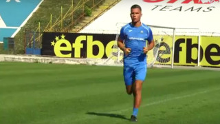 Новото попълнение на Левски Антони Белмонт направи първа тренировка Френският