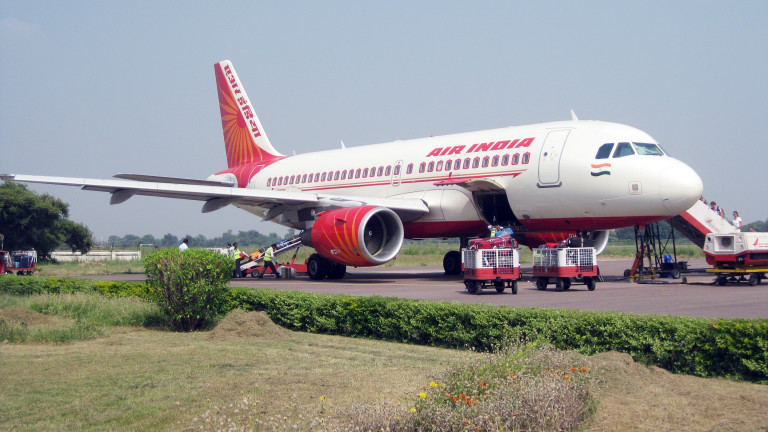 Air India съобщи, че резервен самолет на авиокомпанията ще излети