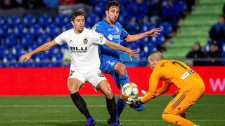 Отборът на Хетафе записа минимална победа над Валенсия в тазвечершния първи четвъртфинален двубой