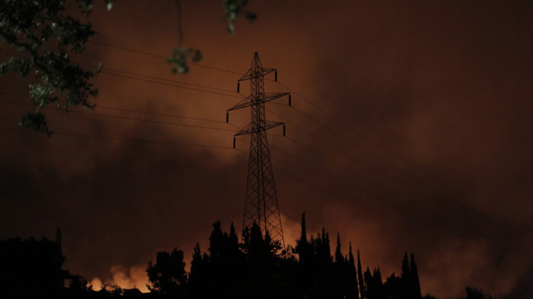 Горските пожари в цяла Южна Европа през последния месец -