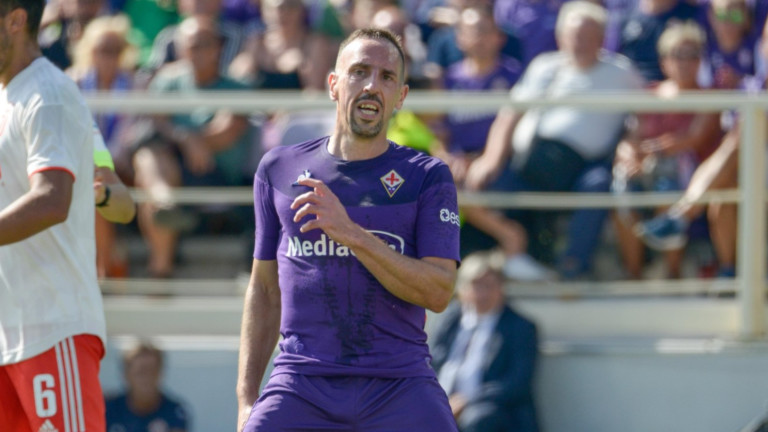 Обраният Франк Рибери обмисля да напусне Фиорентина