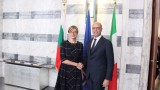 Италия: Приоритетите на вашето Председателство са и наши приоритети