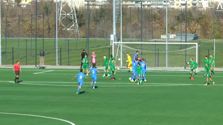 Отборът на Левски до 16 години записа победа с 2:0
