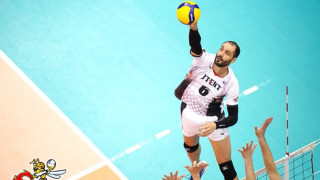 Българската волейболна звезда Матей Казийски и неговият ДжейТЕКТ Стингс Кария