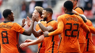 Нидерландия постигна класически успех в последната си проверка преди началото