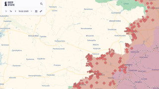 Руската армия е изпратила тази нощ към украинските региони 133